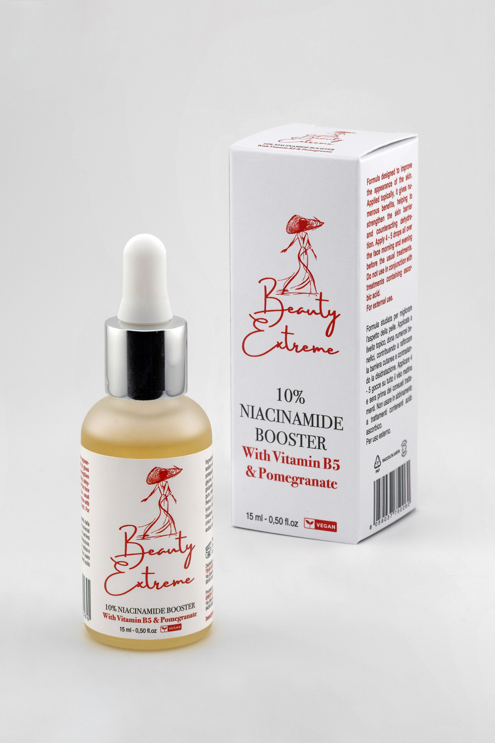 Niacinamide Booster 10% con Vitamina B5 & Melograno - immagine 2